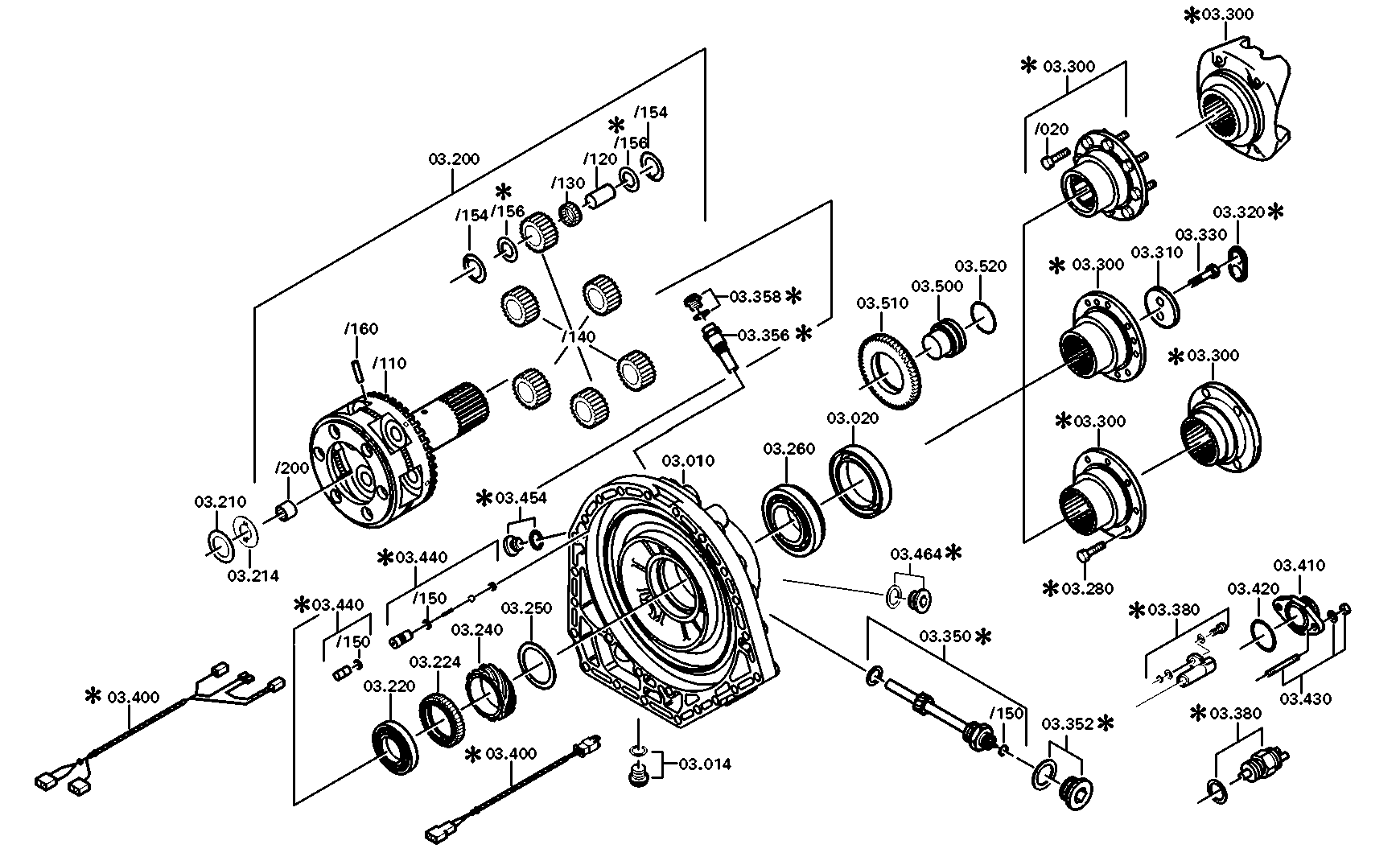 drawing for TEREX EQUIPMENT LIMITED 8000427 - RETAINING RING (figure 2)