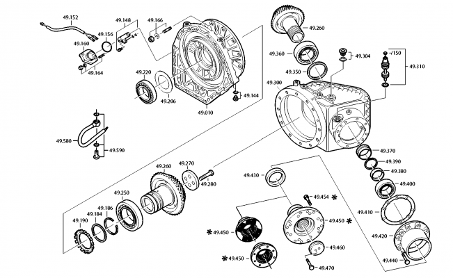 drawing for VOLVO 8228551 - SPRAY TUBE (figure 1)