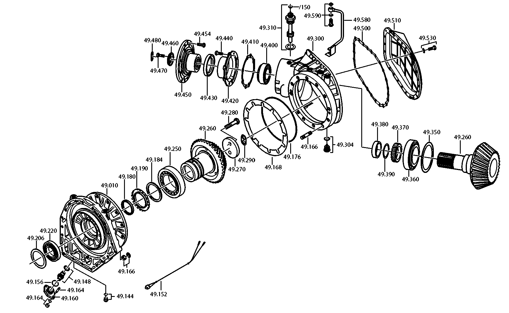 drawing for MAN N1.01401-2640 - PLANET CARRIER (figure 3)