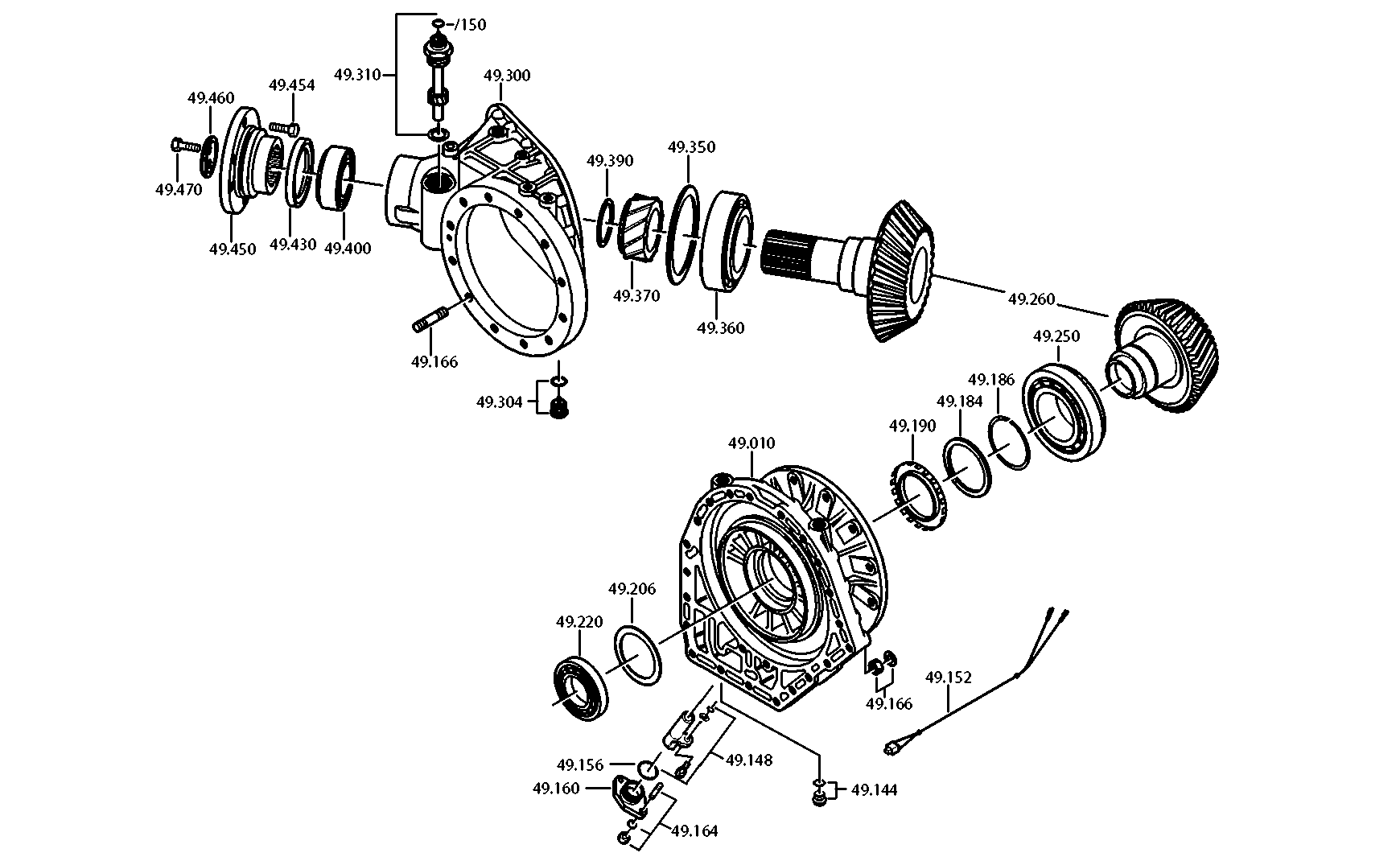 drawing for VOITH-GETRIEBE KG 01.0917.82 - TAPERED ROLLER BEARING (figure 2)