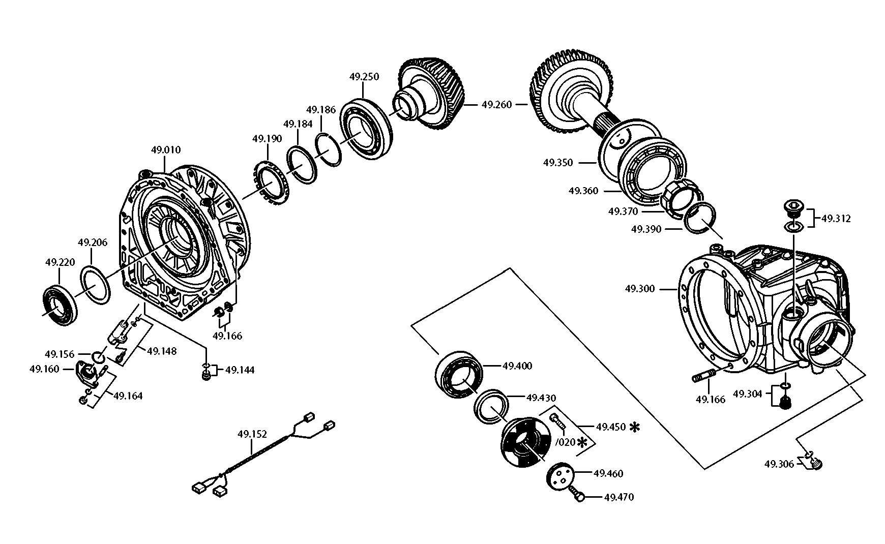 drawing for VOITH-GETRIEBE KG 01.0917.82 - TAPERED ROLLER BEARING (figure 4)