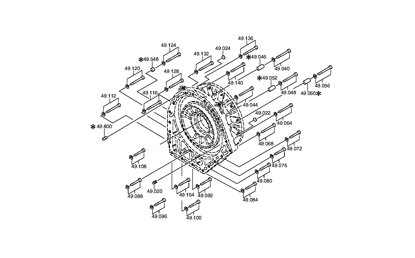 drawing for DOOSAN 153400 - TAPERED ROLLER BEARING (figure 4)