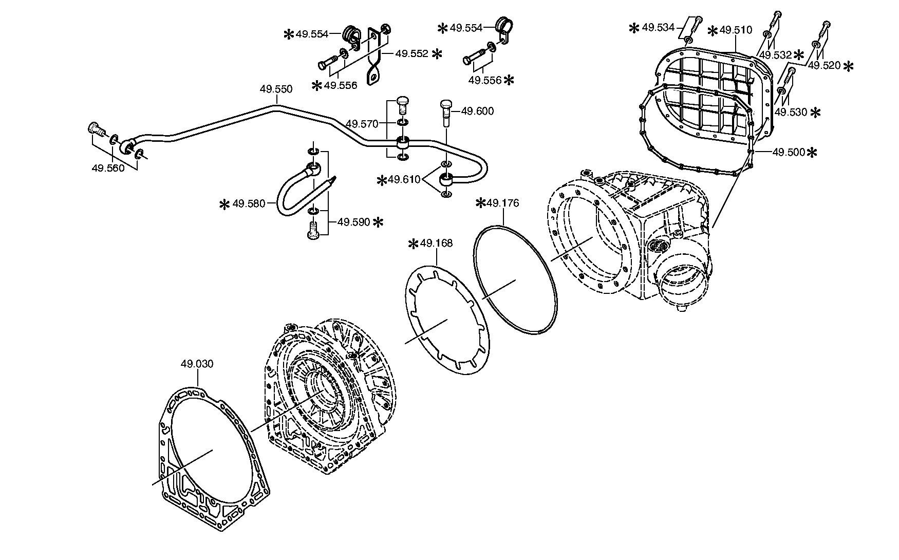 drawing for DOOSAN 153400 - TAPERED ROLLER BEARING (figure 5)