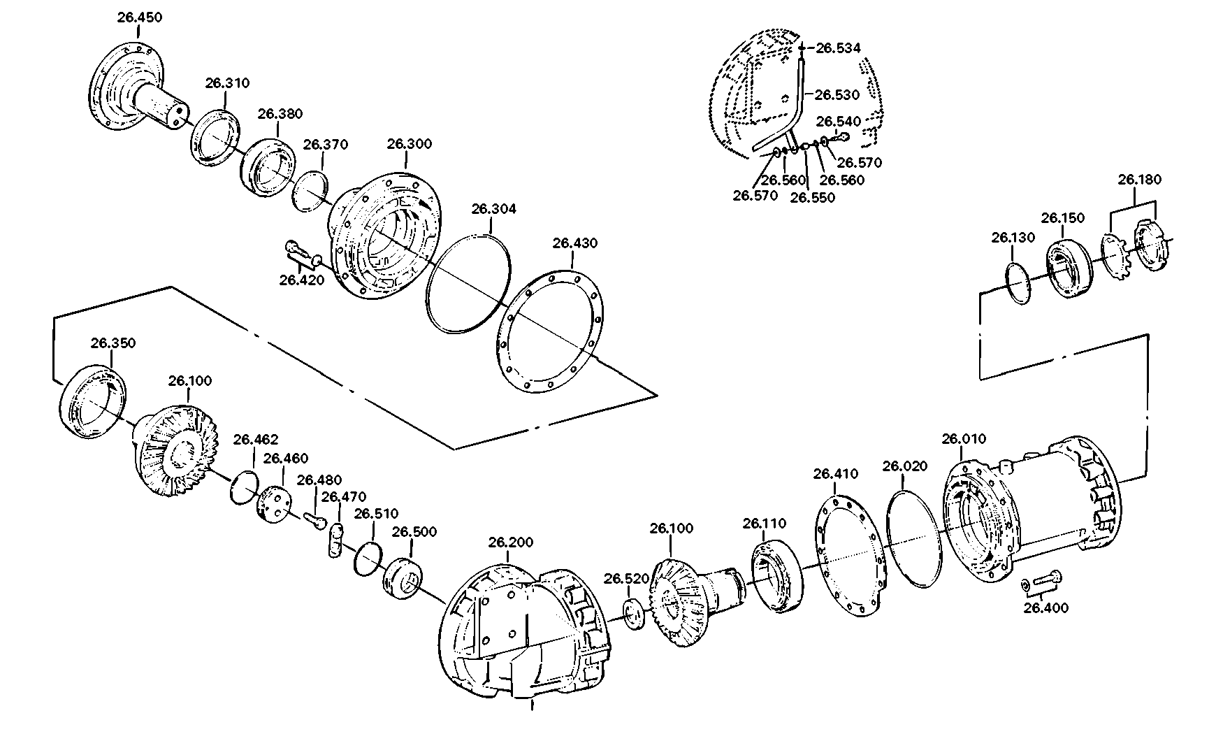 drawing for NEOPLAN BUS GMBH 070155900 - TA.ROLLER BEARING (figure 1)