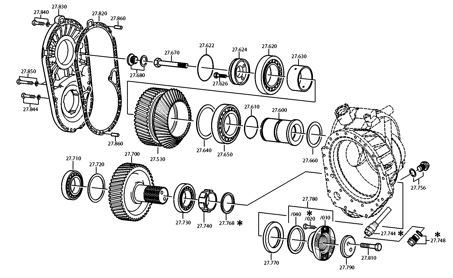 drawing for VOITH-GETRIEBE KG 1900038023310 - HEXAGON SCREW (figure 2)