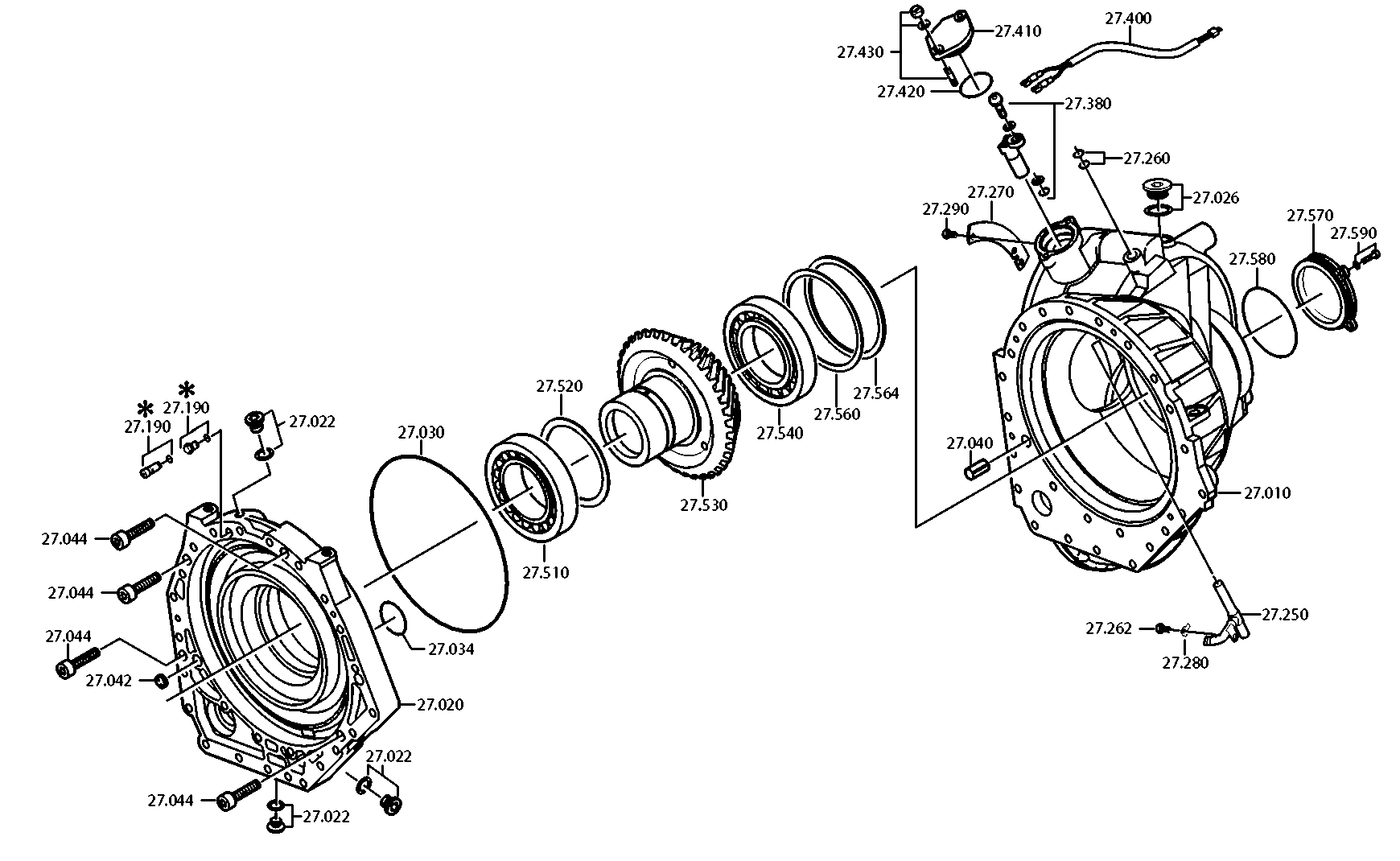 drawing for EVOBUS E621440301 - TAPERED ROLLER BEARING (figure 3)