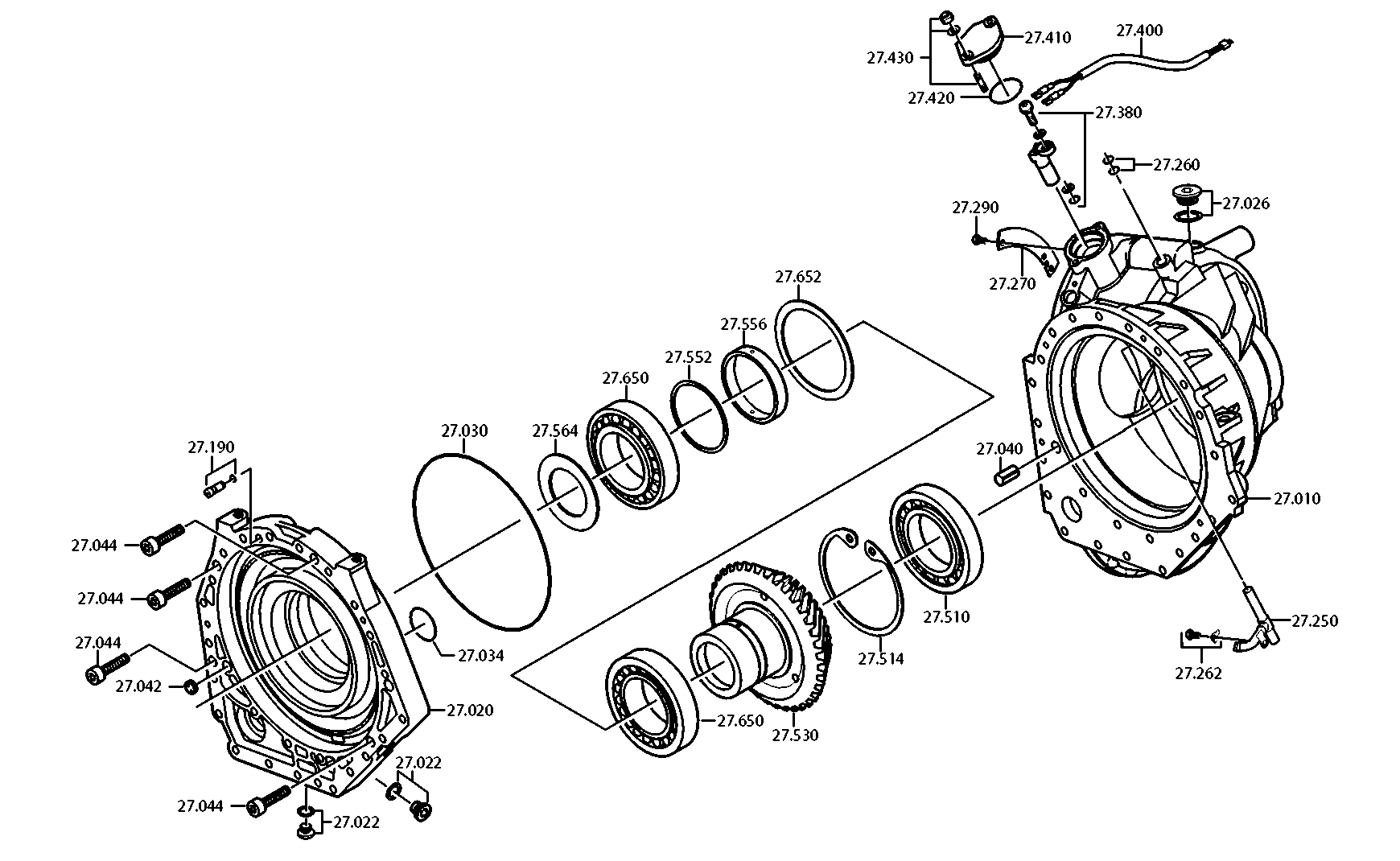 drawing for EVOBUS E621440301 - TAPERED ROLLER BEARING (figure 5)