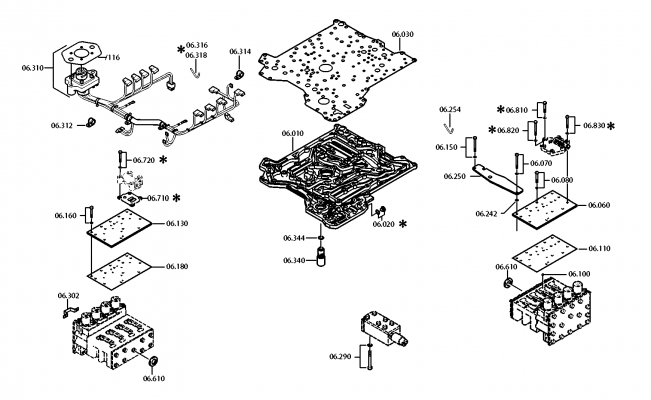 drawing for DAF 1291499 - WIRING HARNESS (figure 3)