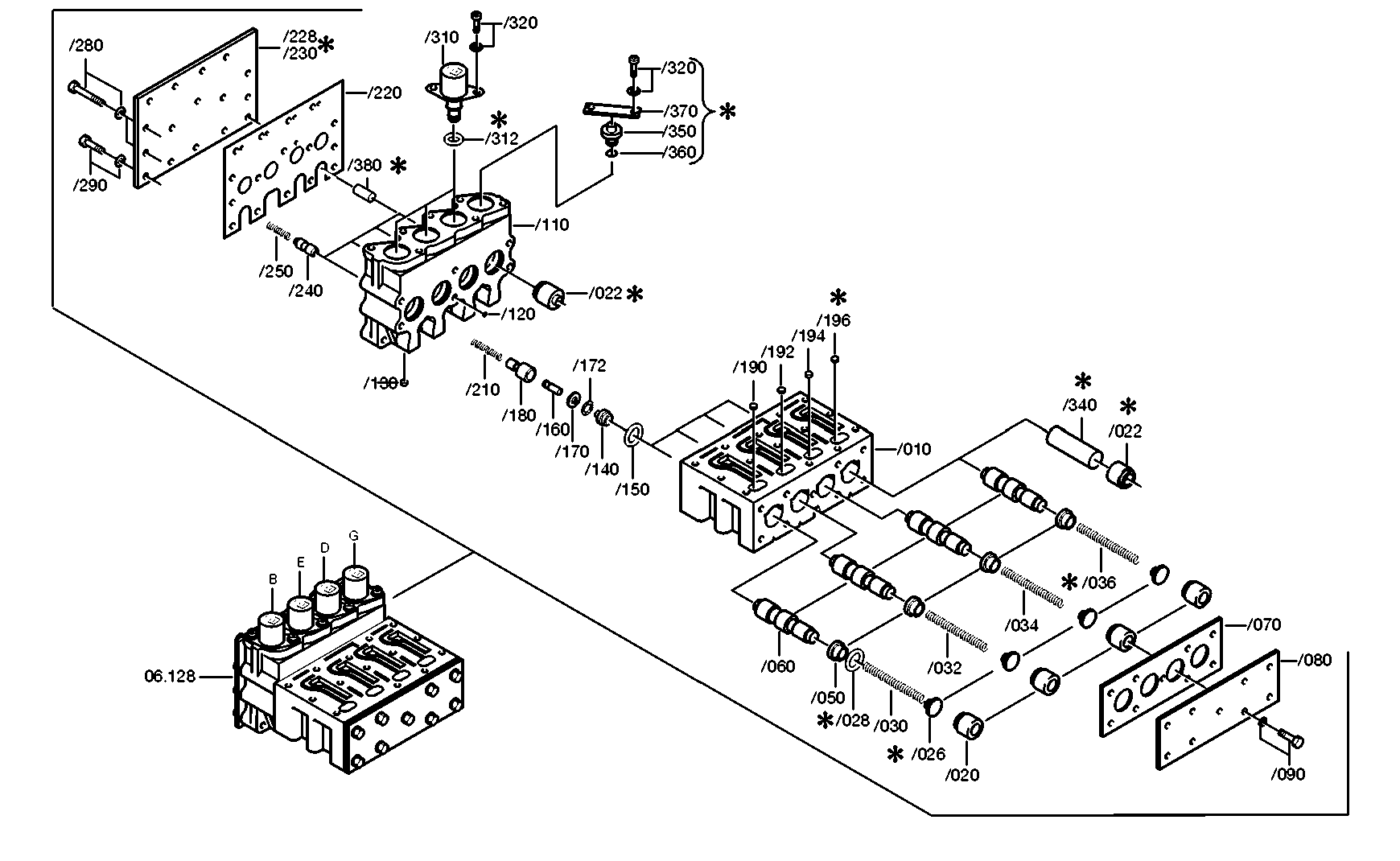 drawing for DAIMLER AG A0002775135 - CONVERTER VALVE (figure 5)