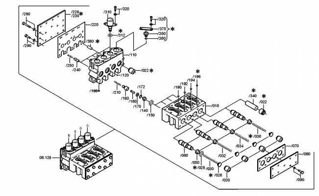 drawing for RENAULT TRUCKS 5001856137 - WIRING HARNESS (figure 3)