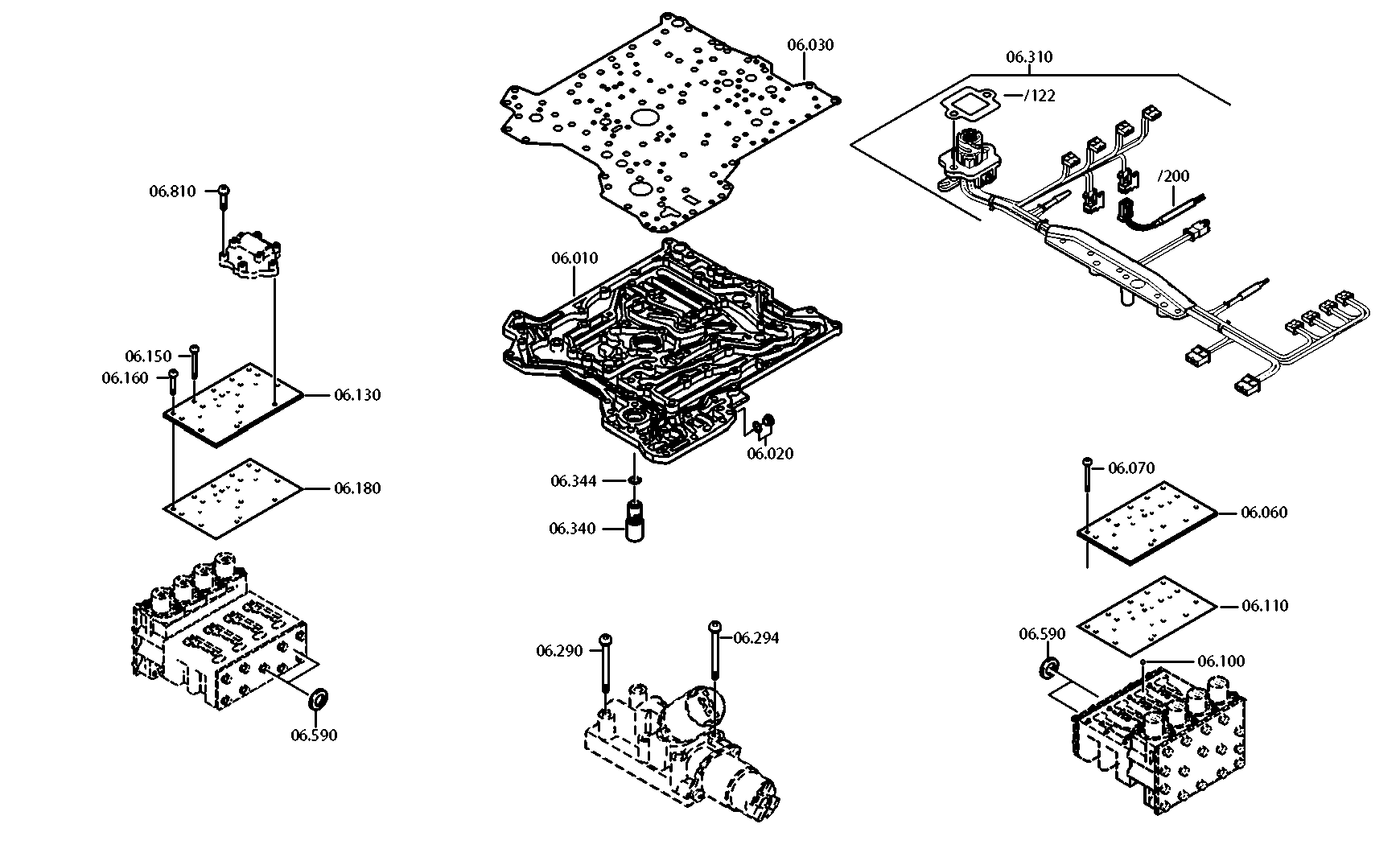drawing for CACCIAMALI 500021522 - TEMP.SENSOR (figure 1)