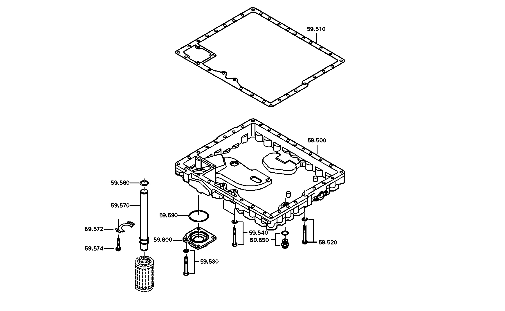 drawing for DAIMLER AG A0002710584 - FILLER TUBE (figure 5)