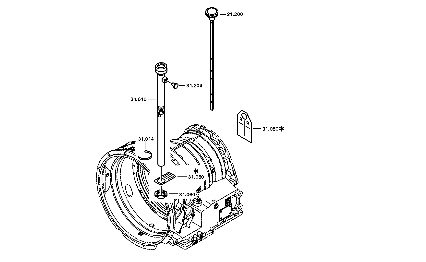 drawing for VOLVO 85122425 - FILLER TUBE (figure 4)