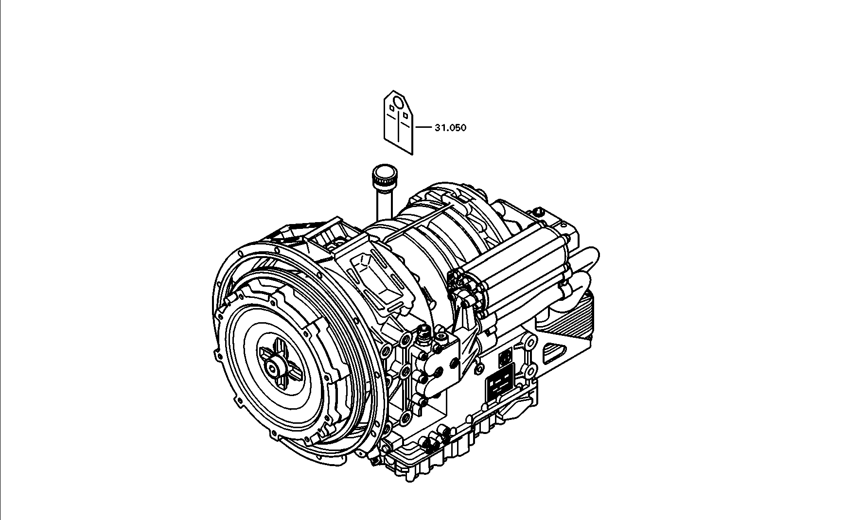 drawing for VOLVO 85122425 - FILLER TUBE (figure 5)