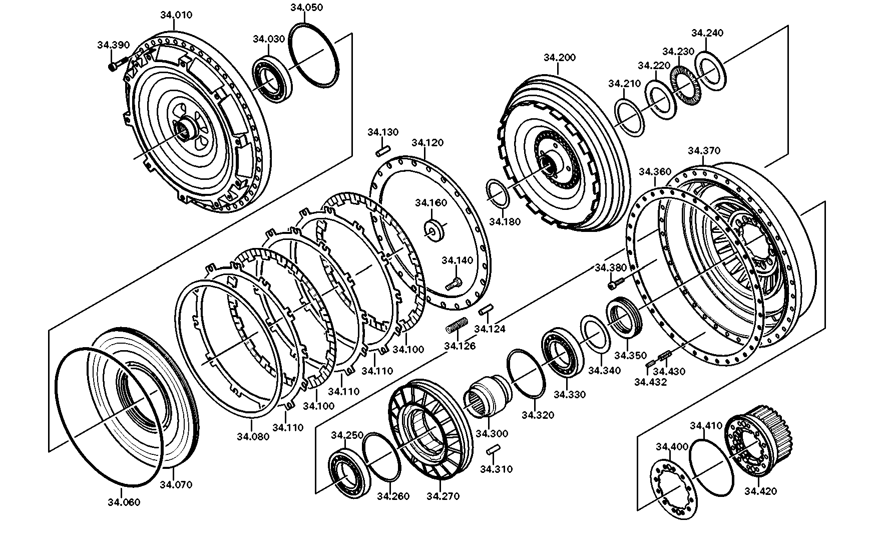 drawing for JOHN DEERE AT264174 - BALL BEARING (figure 4)