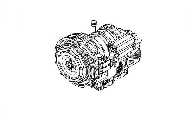 drawing for VOLVO 85115033 - 6 HP 594 C (figure 1)