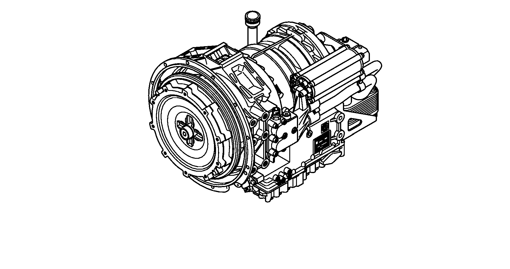 drawing for DAF BUS 41155701 - 6 HP 604 C (figure 1)