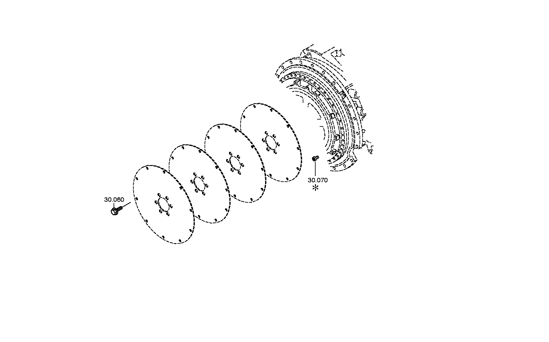 drawing for CARROCERIAS AYATS 32002702 - CONNECTION (figure 3)