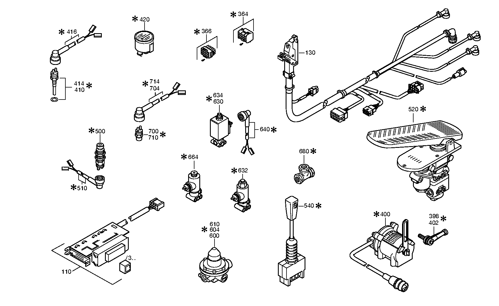 drawing for NOVABUS G1012287 - FS ELEK (figure 1)