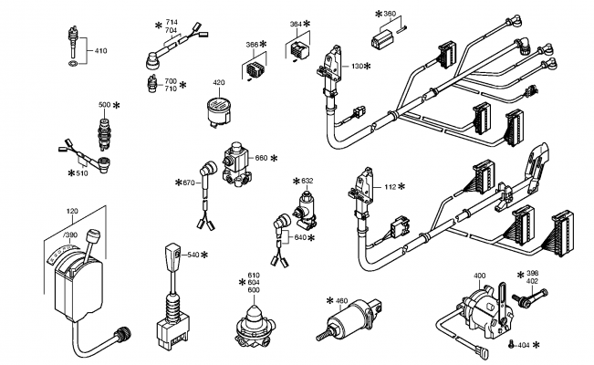 drawing for Hyundai Construction Equipment 6029199005 - PLUG KIT (figure 5)