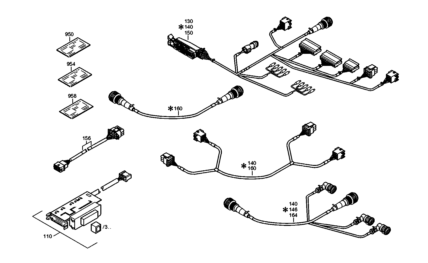 drawing for NORTH AMERICAN BUS INDUSTRIES INC. 10B-2100-004 - PERIPHERALS (figure 1)