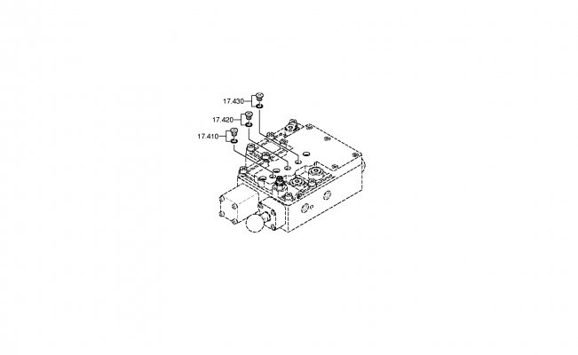 drawing for JOHN DEERE AT264178 - SEALING RING (figure 1)