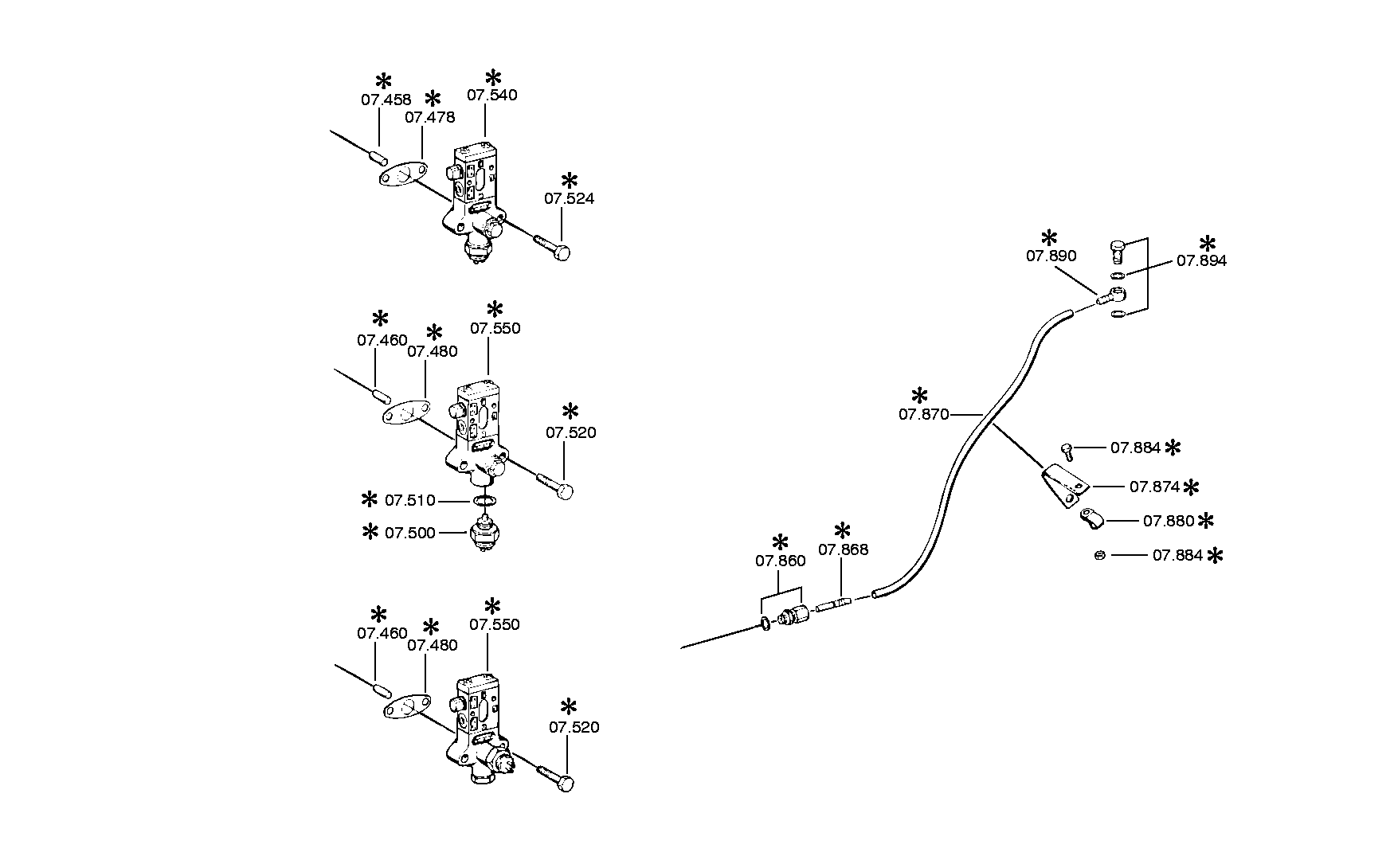 drawing for RENAULT TRUCKS 5000560802 - GASKET (figure 1)