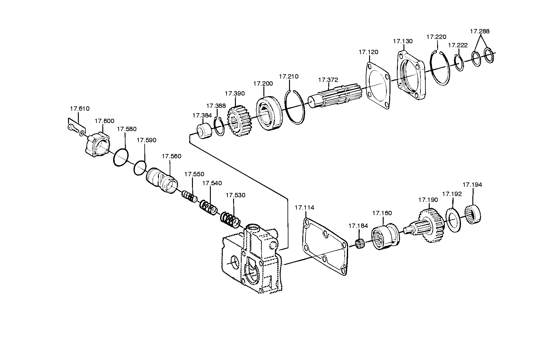 drawing for IVECO 5000288910 - HOUSING (figure 3)