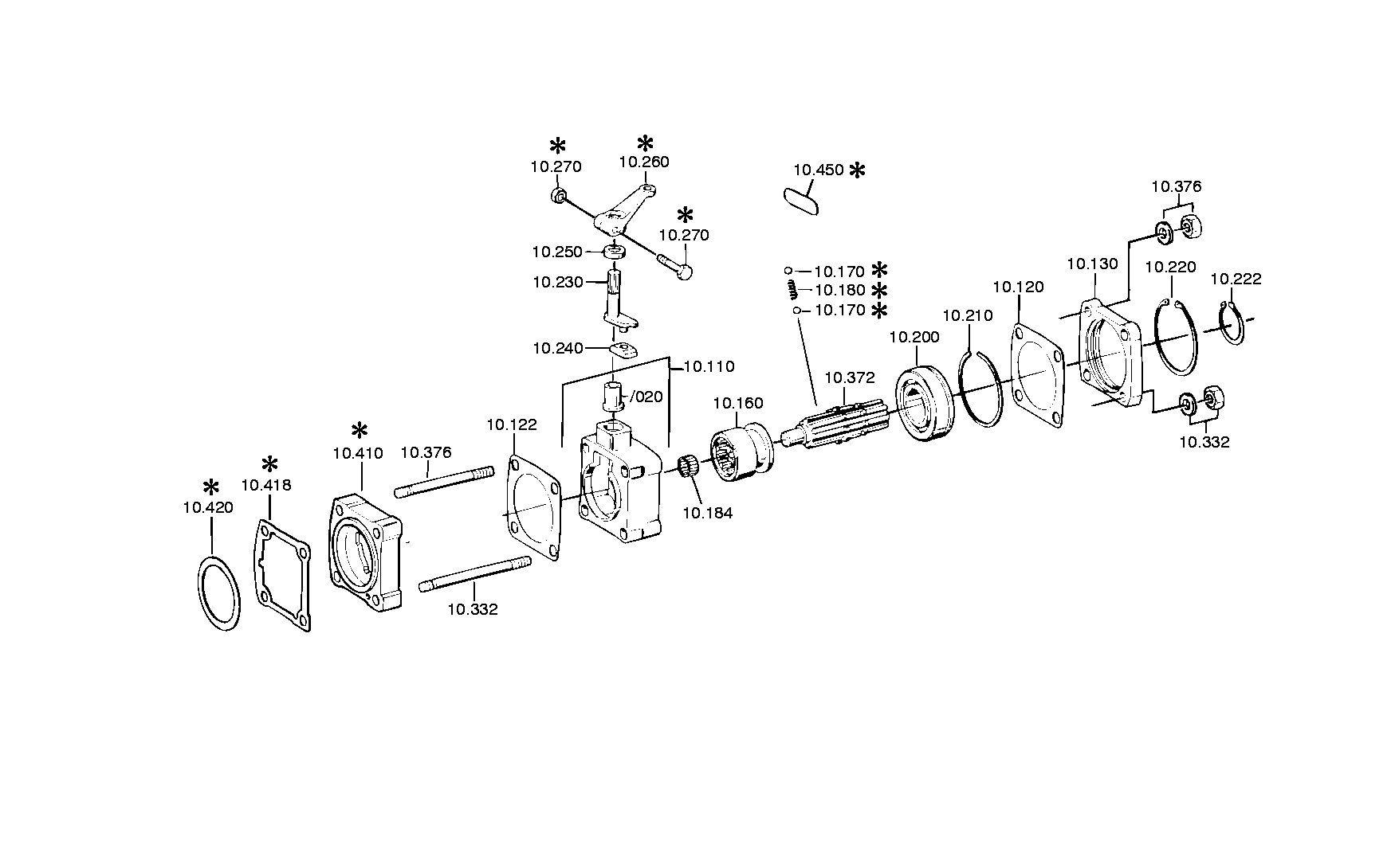 drawing for S.N.V.I.-C.V.I. 0001119135 - GEAR SHIFT HOUSING (figure 2)