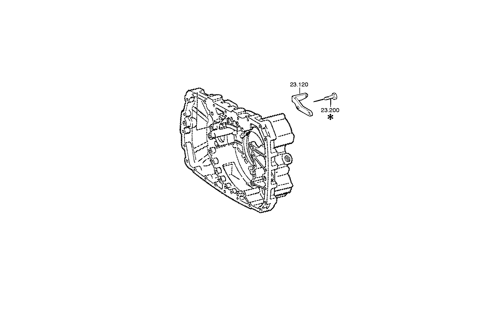 drawing for DAIMLER AG A0002606663 - SHIFT CYLINDER (figure 3)