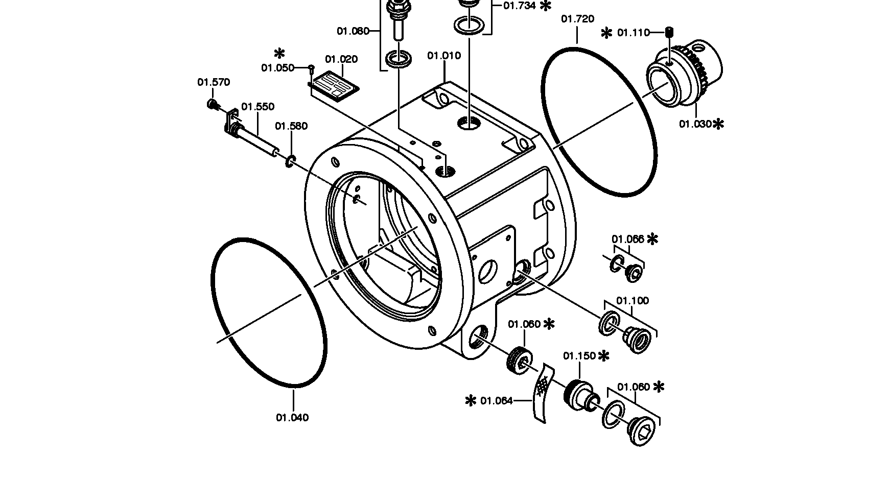 drawing for IVECO 5000807793 - BREATHER (figure 2)