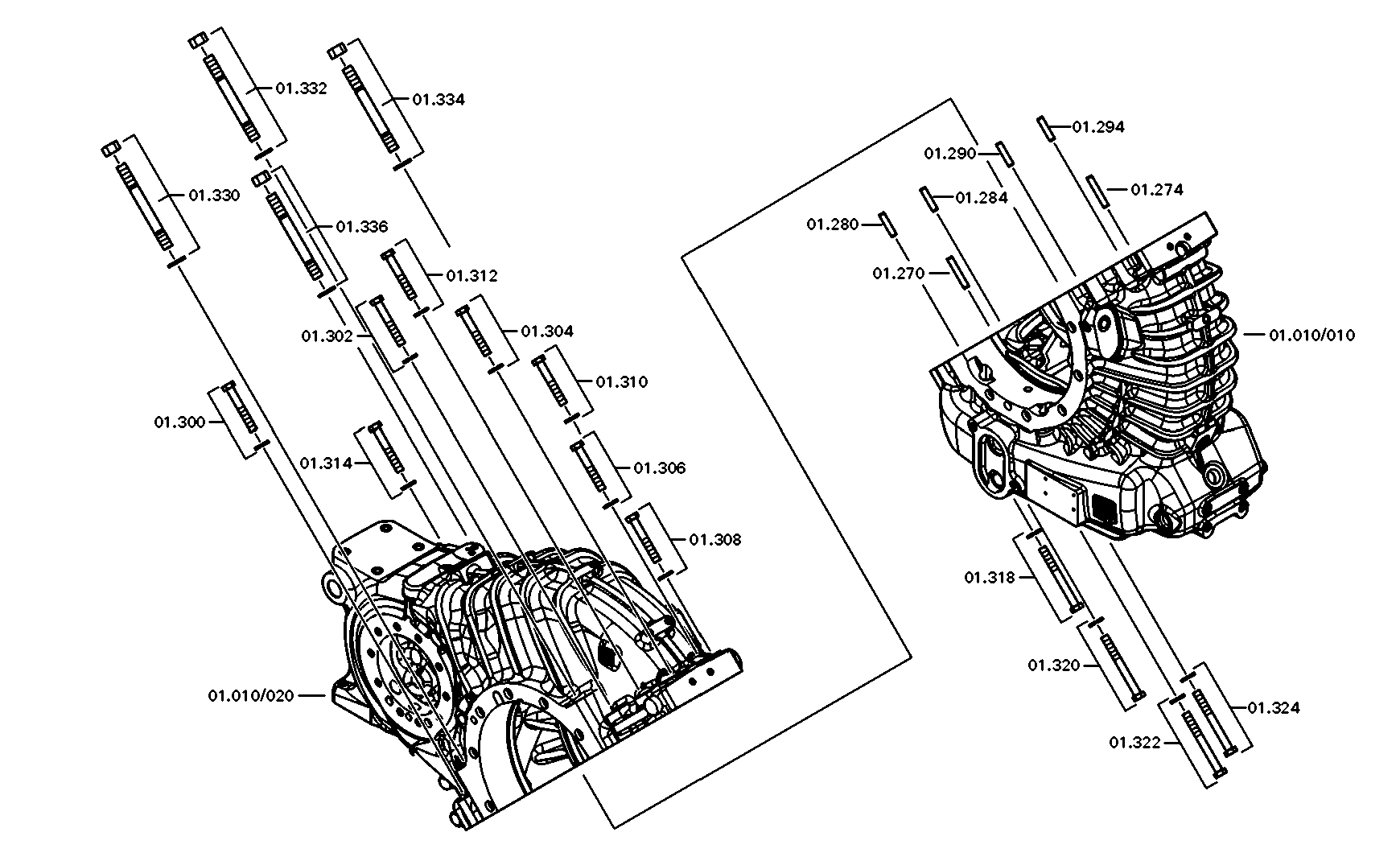 drawing for DOOSAN MX352998 - SCREW PLUG (figure 1)