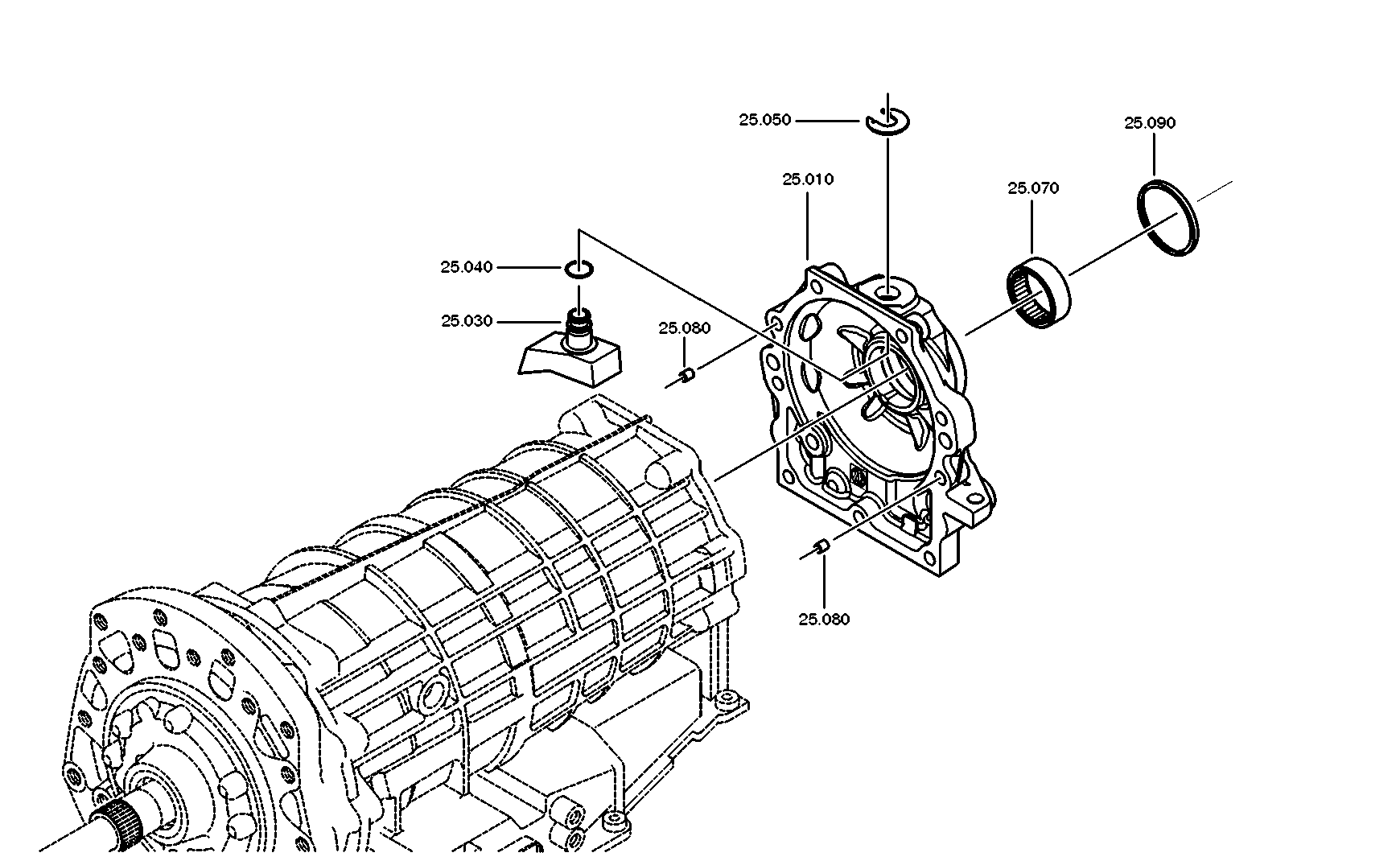 drawing for JAGUAR CARS LTD. 02JLM 698 - GASKET (figure 1)