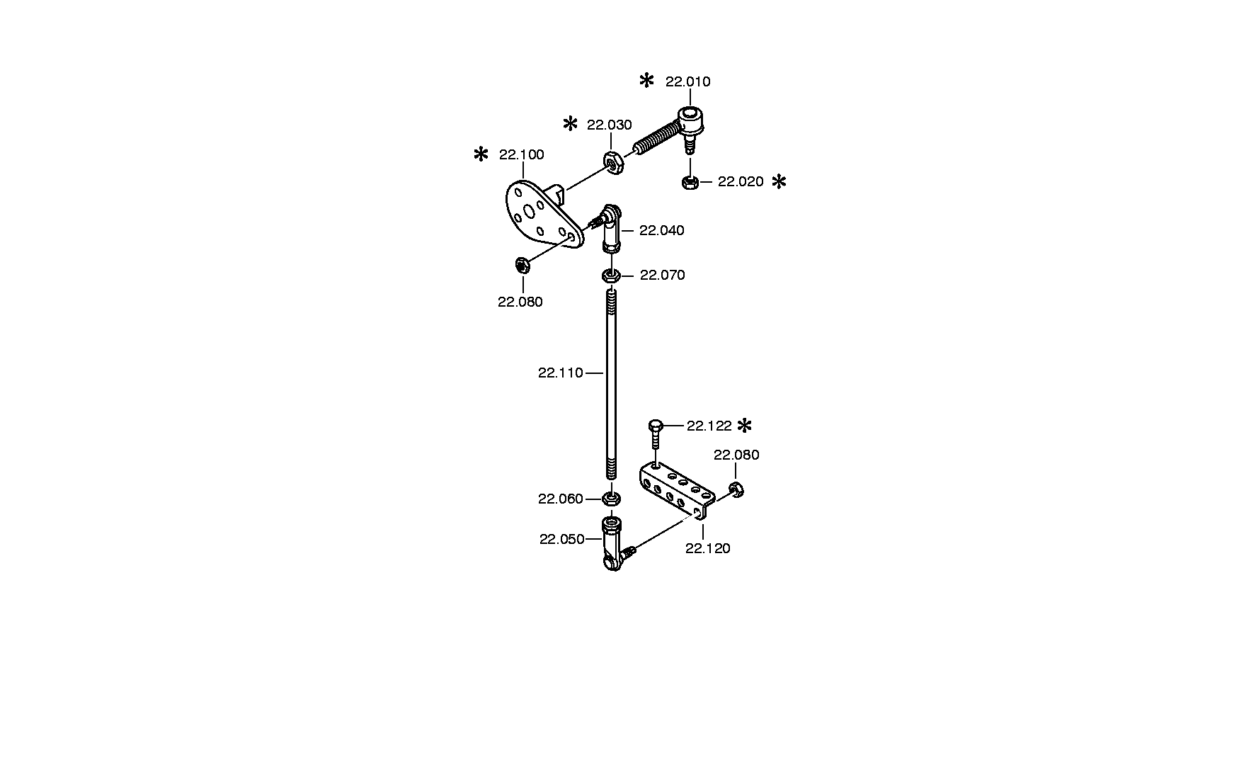drawing for NISSAN MOTOR CO. 07902527-0 - CONNECTING PART (figure 1)