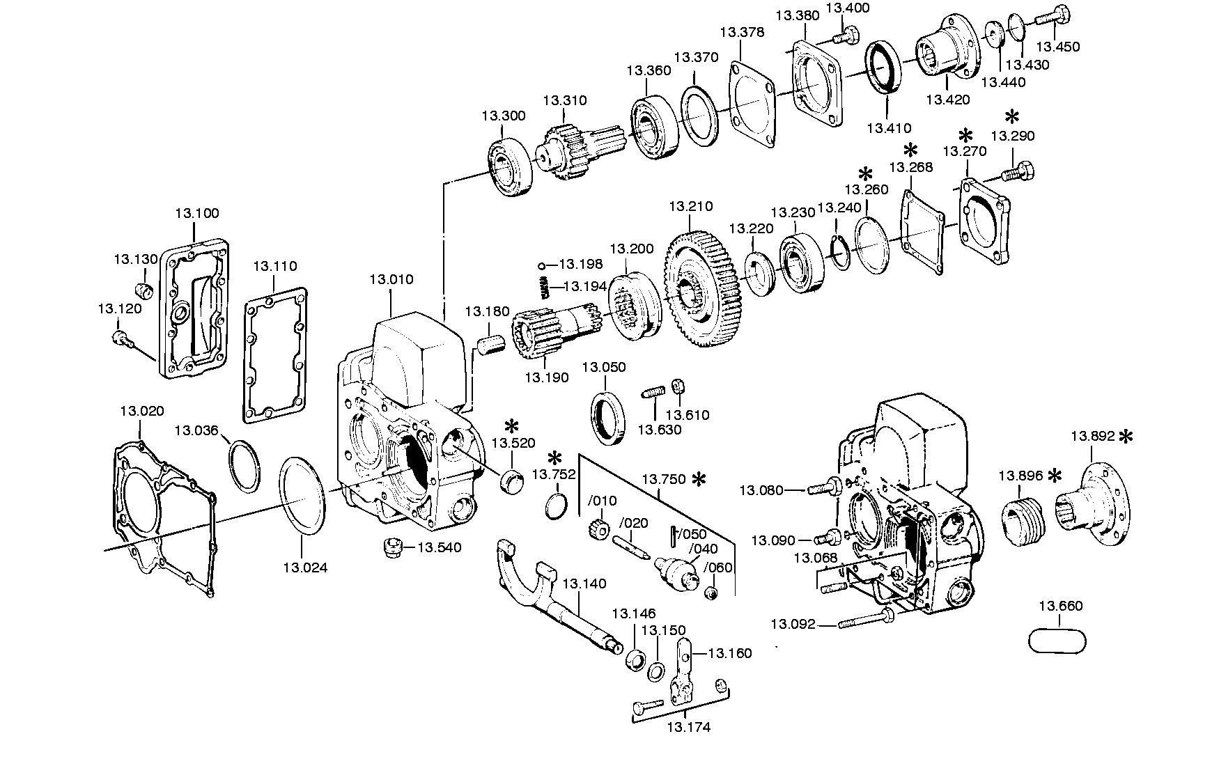 drawing for DAF 1427436 - SPUR GEAR (figure 1)