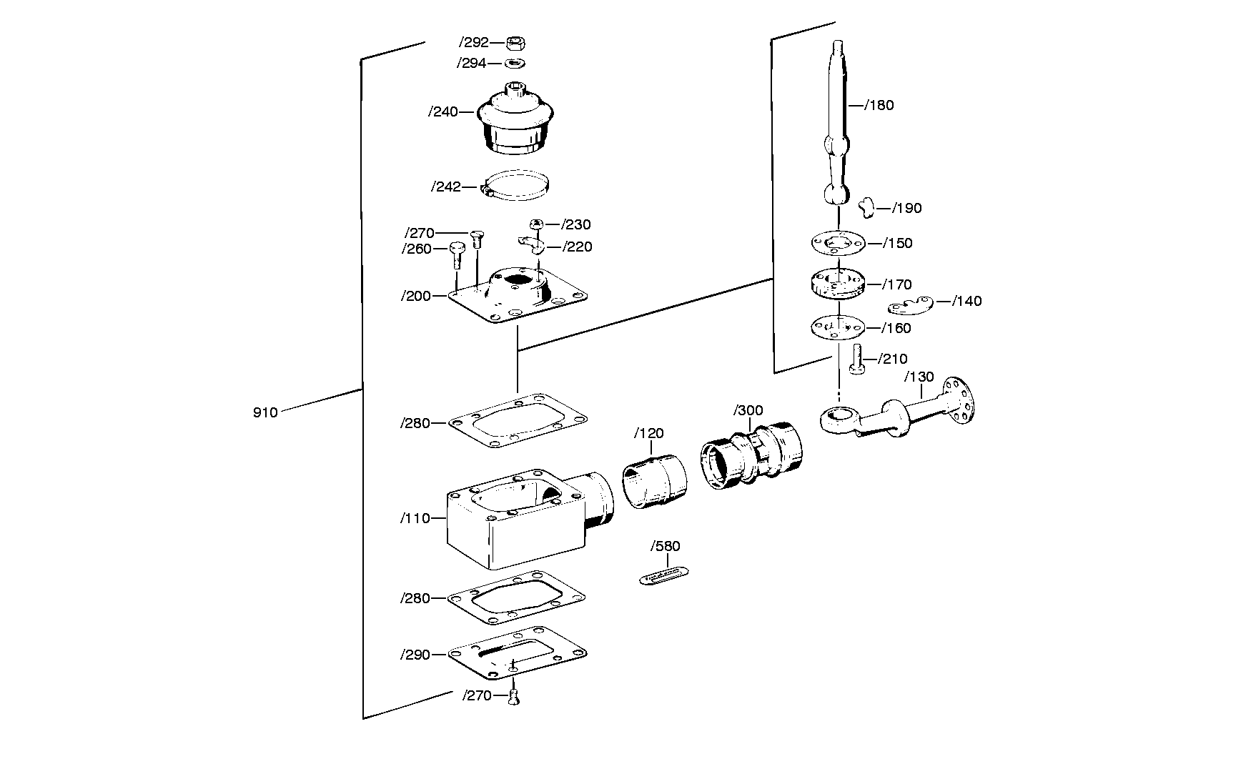 drawing for PERLINI 2110140 - REM.CONTR.BLOCK (figure 2)