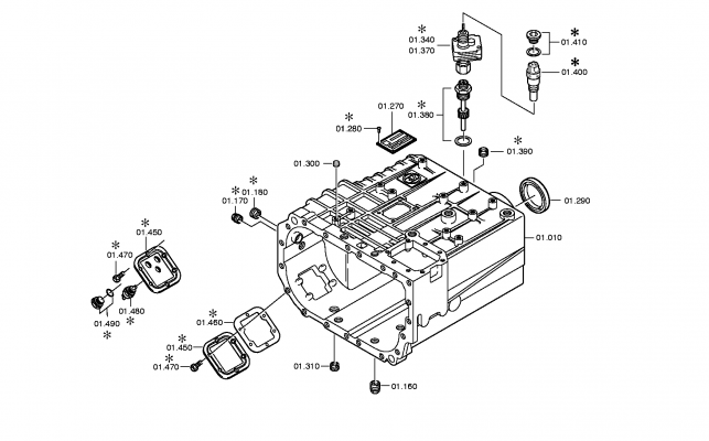 drawing for Hyundai Construction Equipment QZ0636304049 - SCREW PLUG (figure 1)
