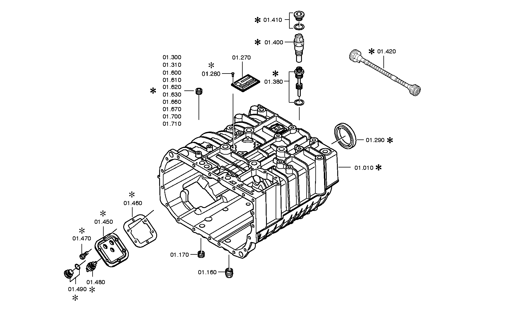 drawing for LIEBHERR GMBH 571784008 - SEALING RING (figure 3)
