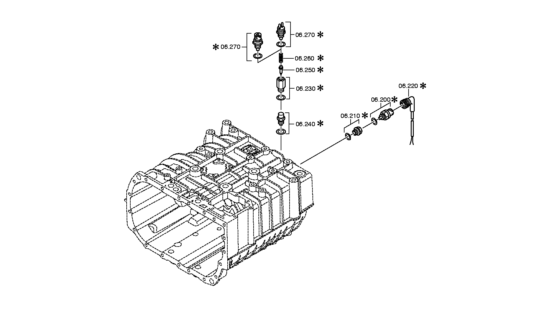 drawing for DAF 1733423 - SWITCH (figure 4)