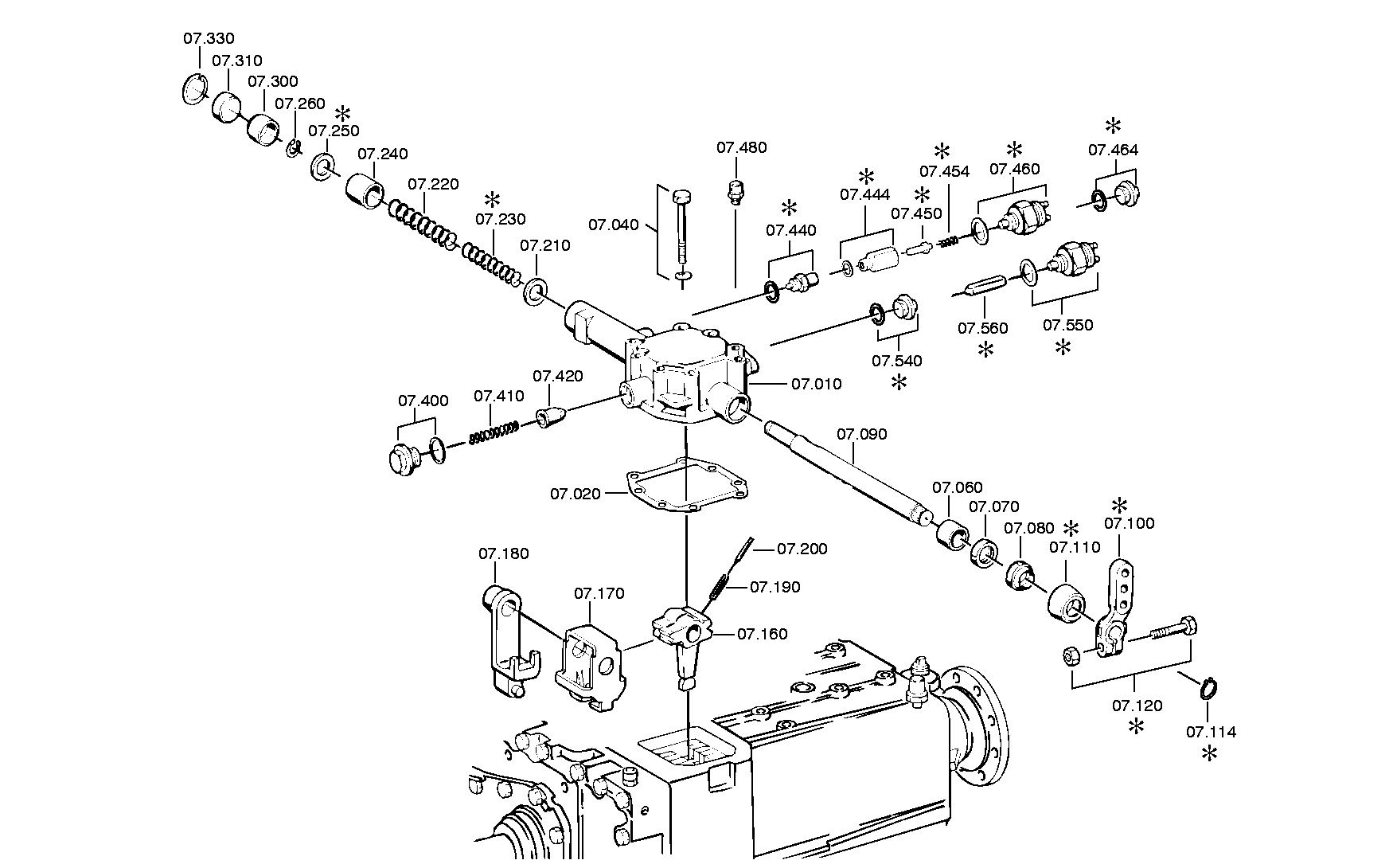 drawing for DAIMLER AG A0002602173 - DETENT PLUNGER (figure 1)