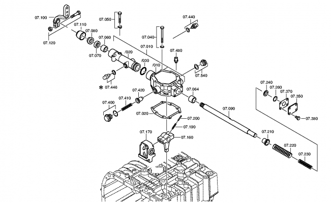 Technical drawing of DAF 1896008 BREATHER with dimensions and layout (figure 4)