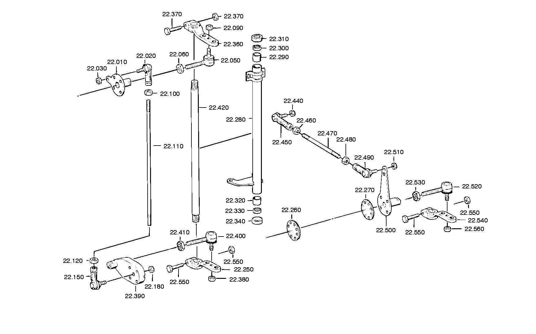 drawing for CASE CORPORATION 387253A1 - HEXAGON SCREW (figure 4)