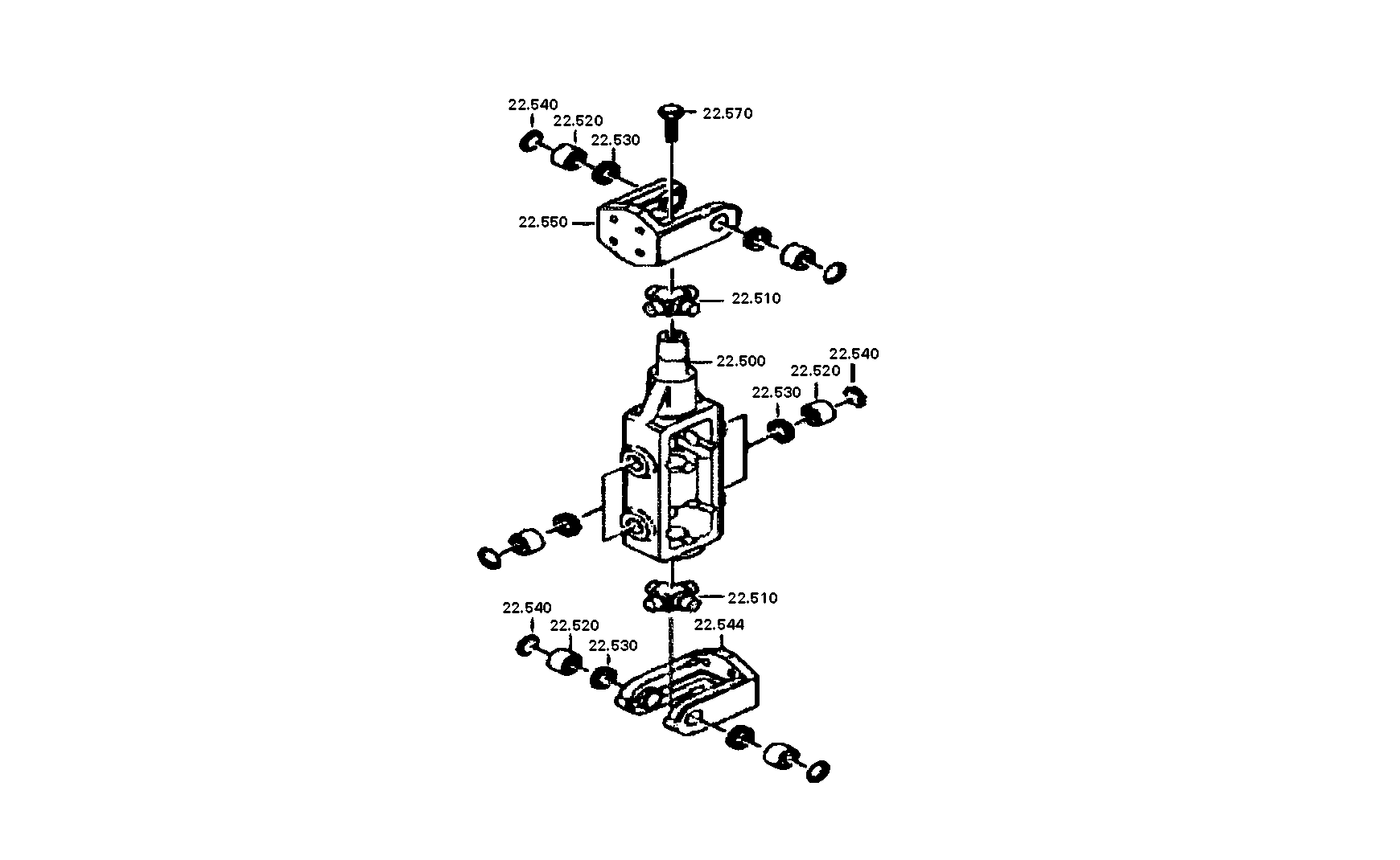 drawing for LEYLAND 100CP1256 - HEXAGON NUT (figure 5)