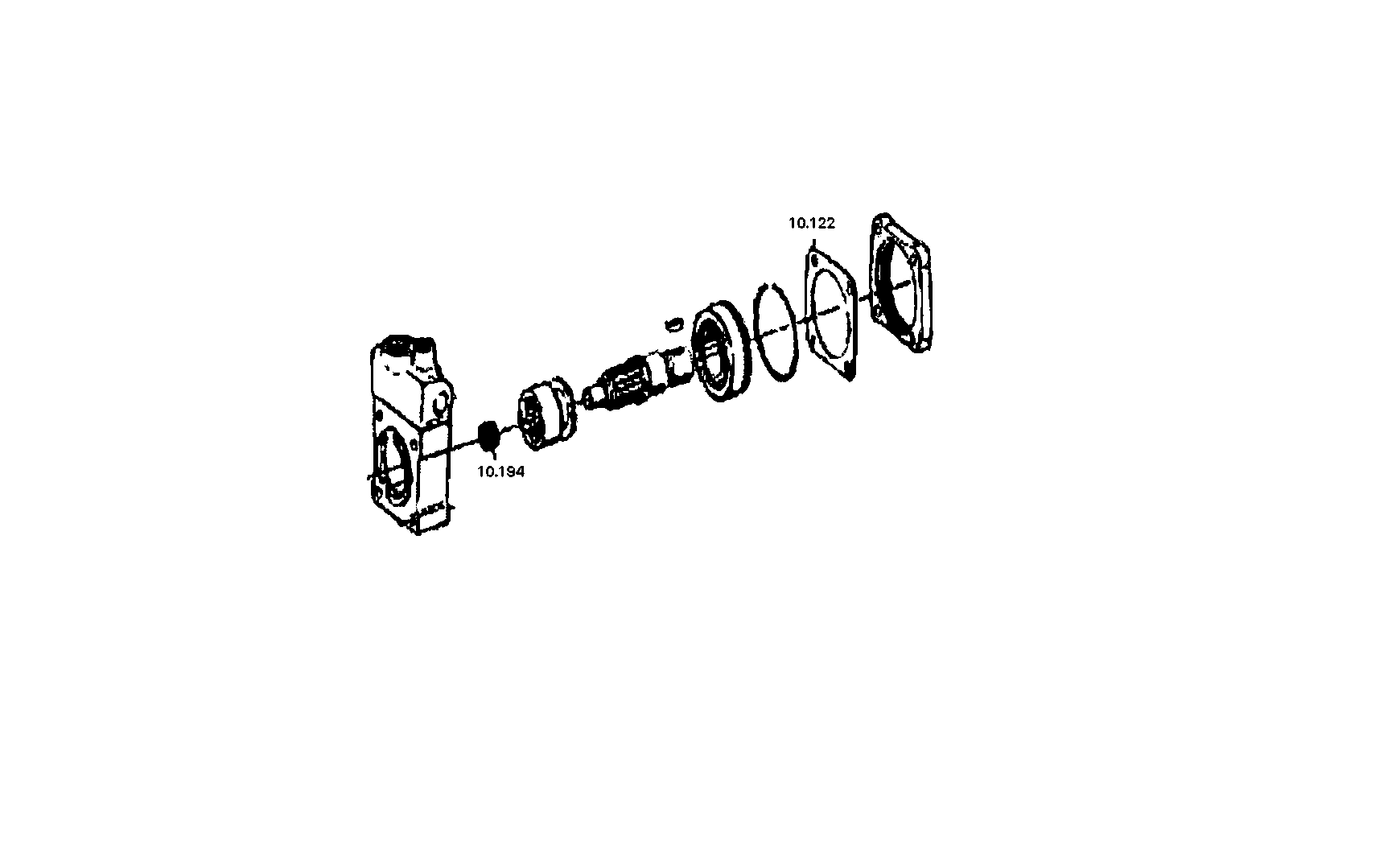 Technical drawing of MAN 06.31630-0324 BALL with dimensions and layout