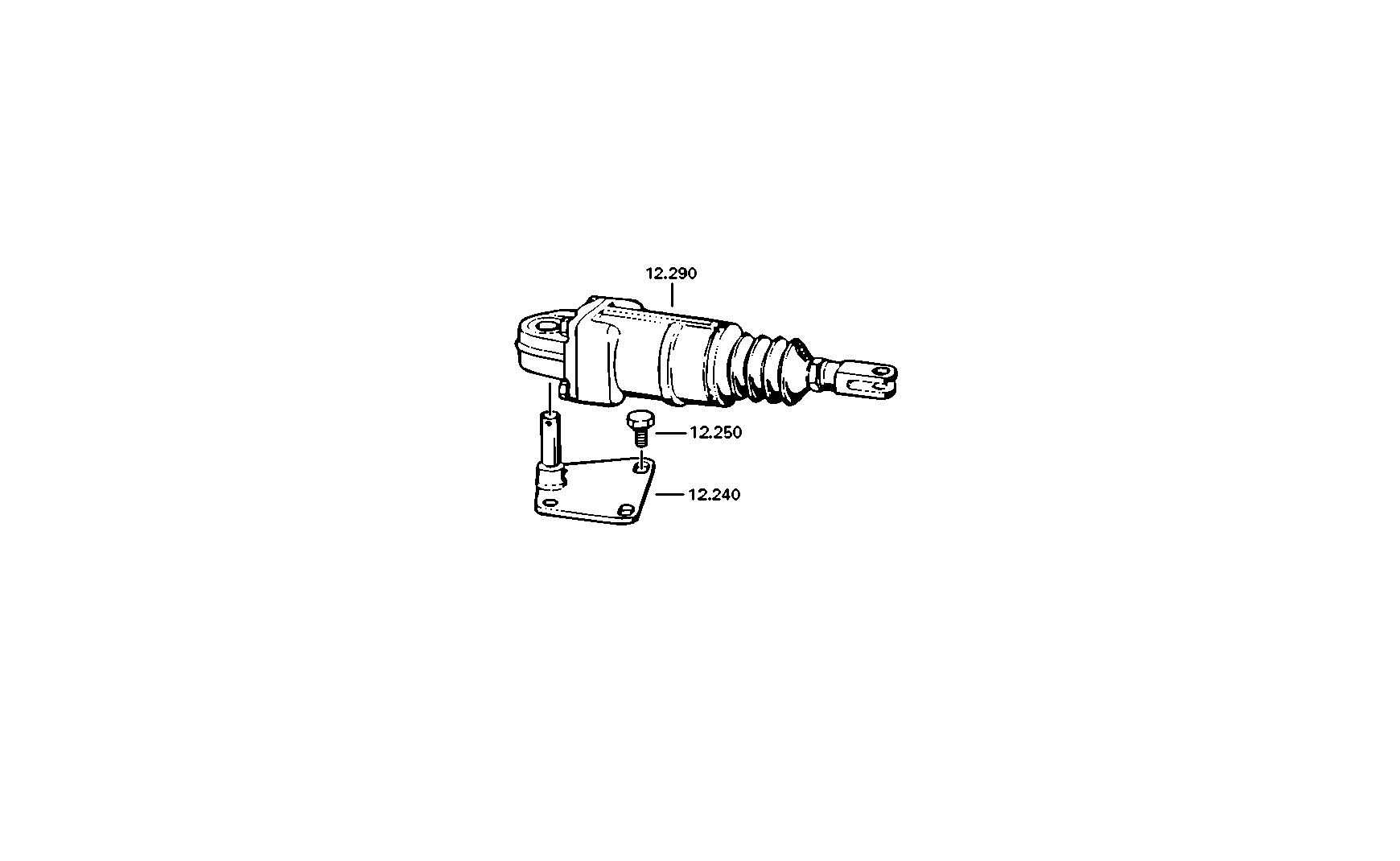 drawing for DAIMLER AG A0002600162 - SUSPENSION (figure 1)