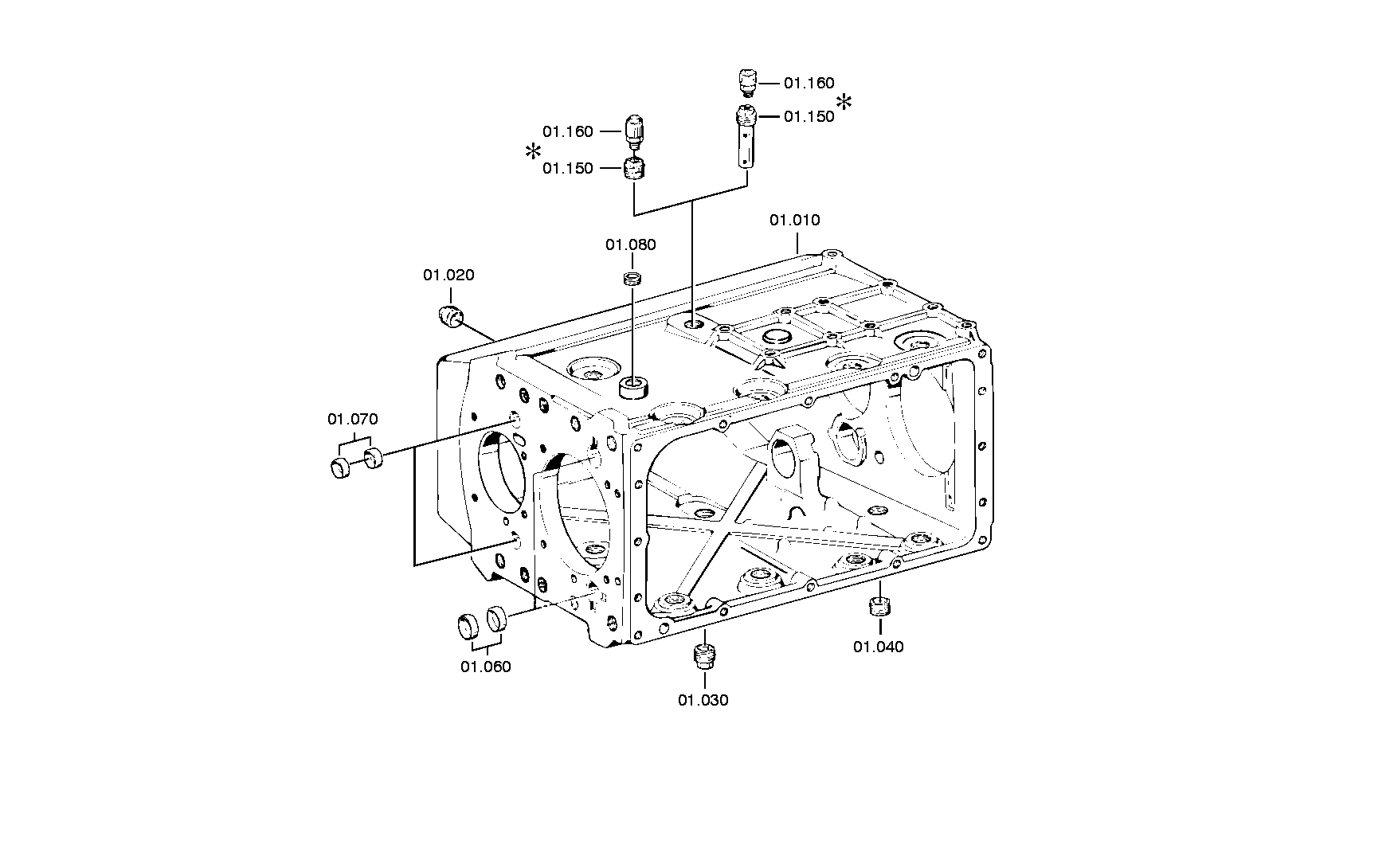 drawing for IVECO 5000807000 - SCREW PLUG (figure 4)