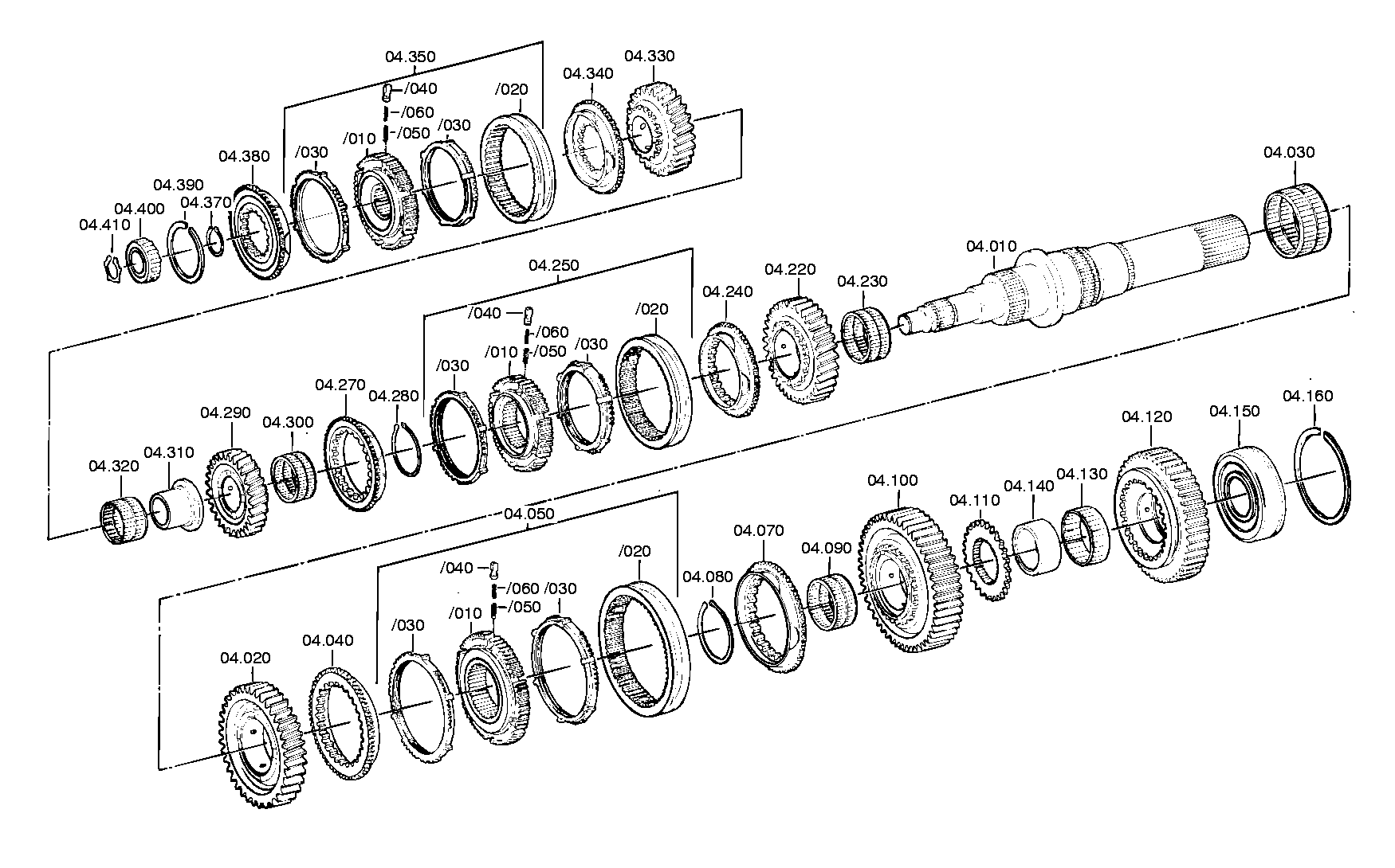 drawing for LEYLAND 100CP1987 - NEEDLE CAGE (figure 2)