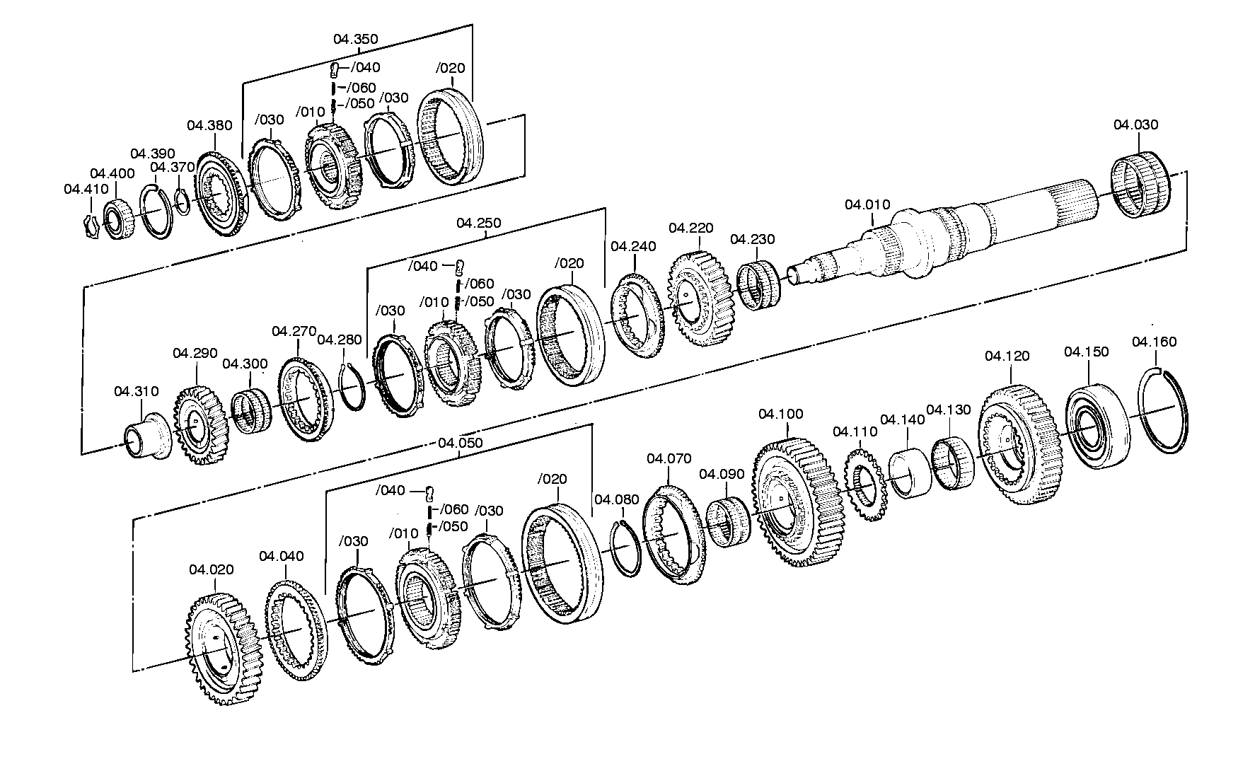 drawing for LEYLAND 100CP1987 - NEEDLE CAGE (figure 3)