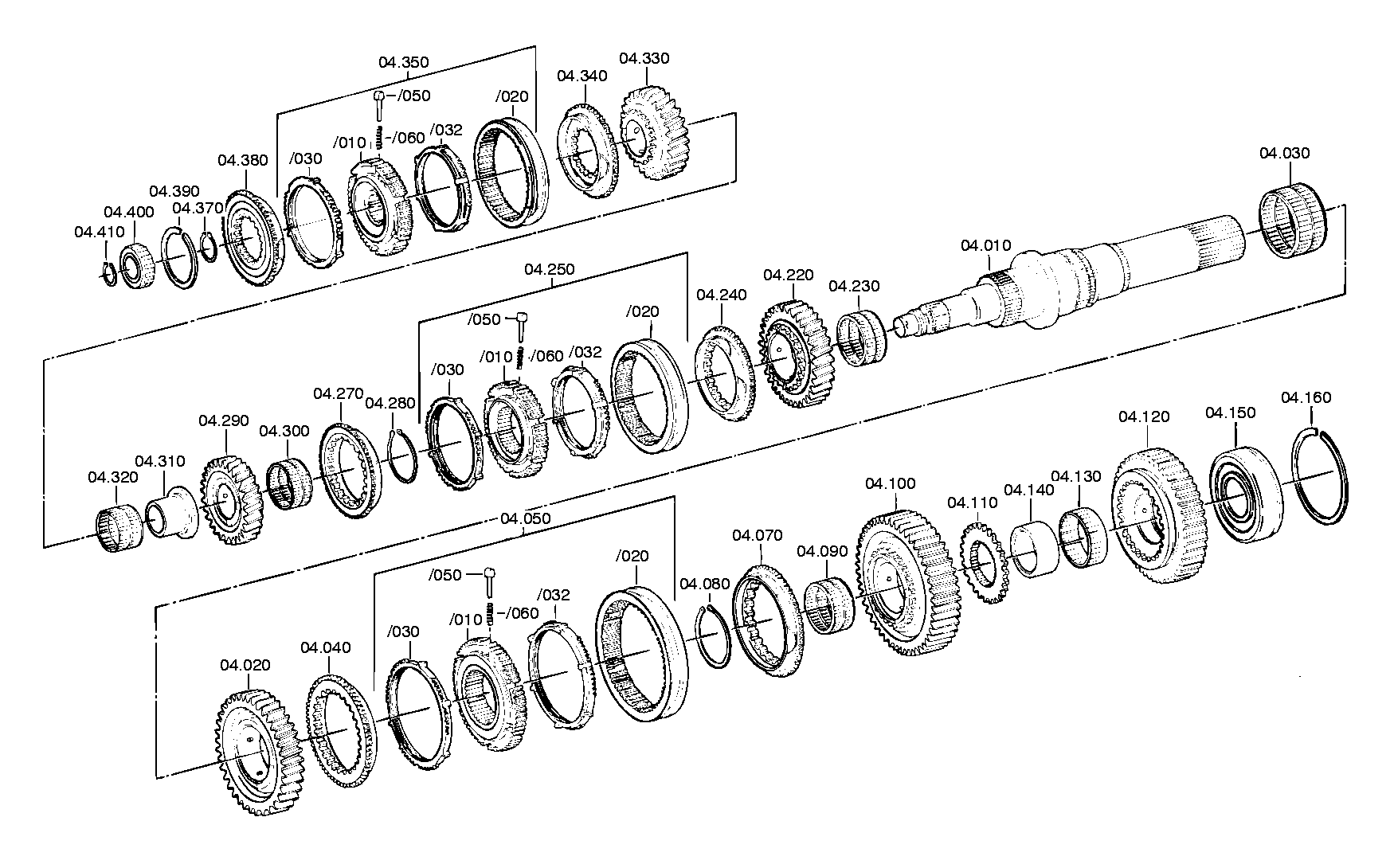 drawing for LEYLAND 100CP1987 - NEEDLE CAGE (figure 4)
