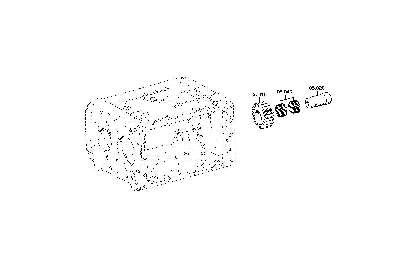 drawing for DAIMLER BUSES 66913570000 - NEEDLE CAGE (figure 2)